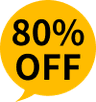 80% OFF